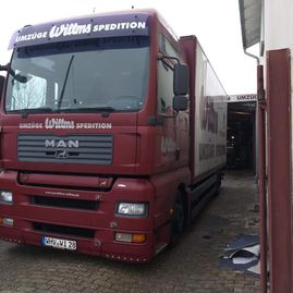 Willms Umzüge Spedition Lkw