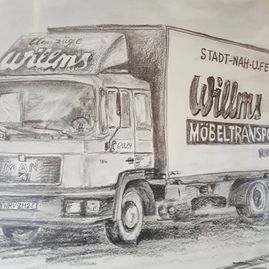 Willms Umzüge Spedition Lkw