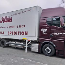 Willms Umzüge Spedition Lkw